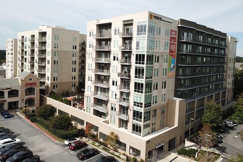 Cantilevered Concrete Balcony