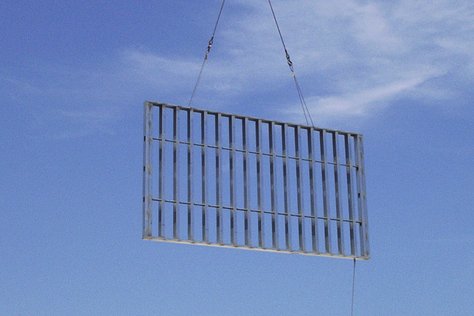 Flying a Wall Panel into place