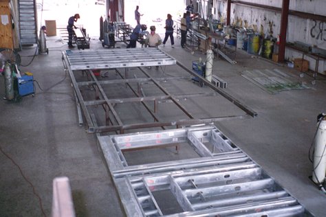 pre panelized load bearing metal stud walls