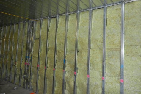 Insulating Metal Stud Demising Wall